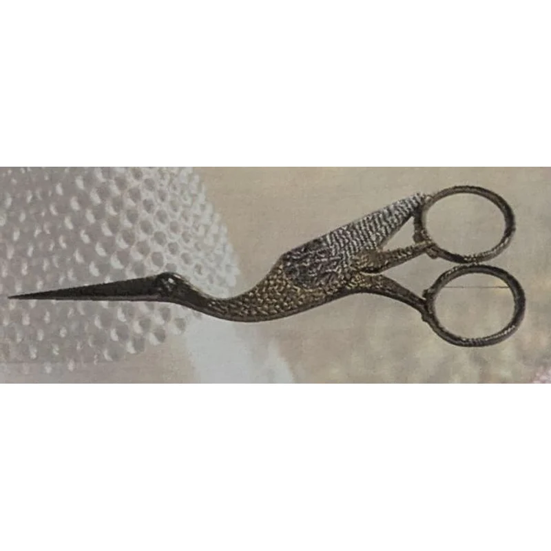 BOKAR Cicogna oro e nichel · 3½″